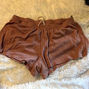 Pink sleep ware shorts